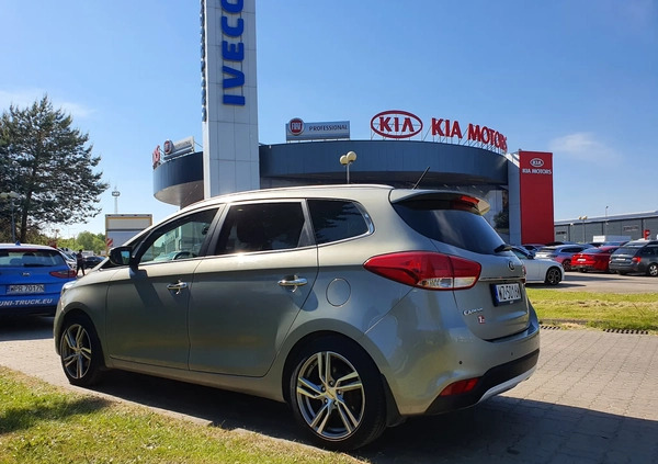 Kia Carens cena 44800 przebieg: 139900, rok produkcji 2014 z Wysokie Mazowieckie małe 781
